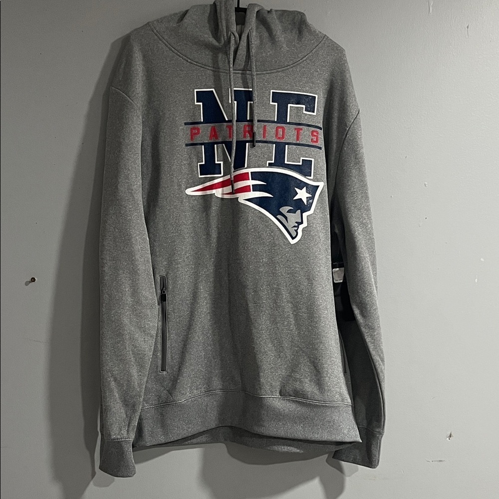 Men’s laNFL Team Apparel Gray Hoodie Medium